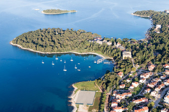 Štanga dans le département Gespanschaft Istrien, Croatie hors des airs