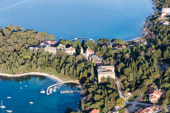 Štanga dans le département Gespanschaft Istrien, Croatie vue d'en haut