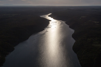 Vrsar dans le département Gespanschaft Istrien, Croatie depuis l'avion