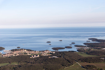 Flengi dans le département Gespanschaft Istrien, Croatie d'en haut