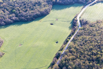 Flengi dans le département Gespanschaft Istrien, Croatie vue d'en haut