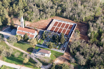 Fuškulin dans le département Gespanschaft Istrien, Croatie hors des airs