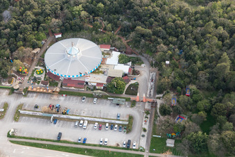 Funtana dans le département Gespanschaft Istrien, Croatie depuis l'avion