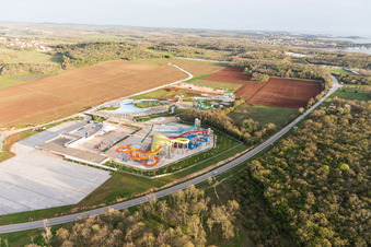 Poreč dans le département Gespanschaft Istrien, Croatie d'en haut