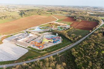 Poreč dans le département Gespanschaft Istrien, Croatie hors des airs
