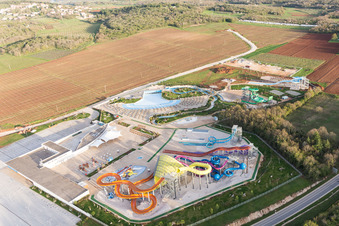 Poreč dans le département Gespanschaft Istrien, Croatie depuis l'avion
