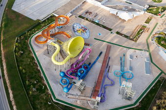 Enregistrement par drone de Poreč dans le département Gespanschaft Istrien, Croatie