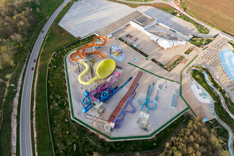 Image drone de Poreč dans le département Gespanschaft Istrien, Croatie