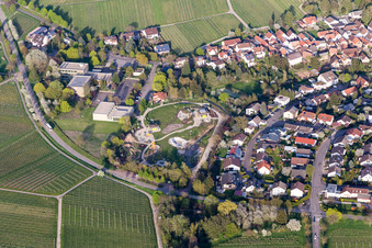 Vue aérienne de Aire de jeux Alla Hopp à Ilbesheim bei Landau dans le département Rhénanie-Palatinat, Allemagne