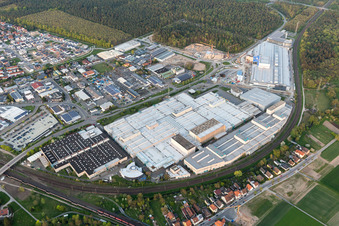 Photographie aérienne de SEW-EURODRIVE GmbH & Co. KG à le quartier Graben in Graben-Neudorf dans le département Bade-Wurtemberg, Allemagne