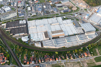 SEW-EURODRIVE GmbH & Co. KG à le quartier Graben in Graben-Neudorf dans le département Bade-Wurtemberg, Allemagne d'en haut
