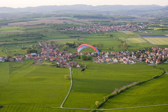 Photographie aérienne de Eschbach dans le département Bas Rhin, France