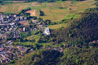 Vue aérienne de Clinique Kurpark Bad Bergzabern et Edith Stein - Clinique d'orthopédie de Norden à Bad Bergzabern dans le département Rhénanie-Palatinat, Allemagne