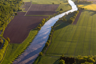 Vue aérienne de Quartier Stahle in Höxter dans le département Rhénanie du Nord-Westphalie, Allemagne