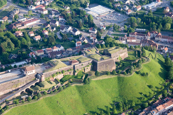 Citadelle de Bitche à Bitche dans le département Moselle, France hors des airs
