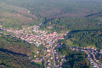 Photographie aérienne de Cherche à Soucht dans le département Moselle, France