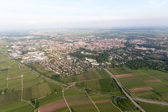 Landau in der Pfalz dans le département Rhénanie-Palatinat, Allemagne d'en haut