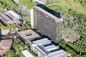 ZDF à le quartier Lerchenberg in Mainz dans le département Rhénanie-Palatinat, Allemagne hors des airs