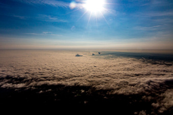 Vue oblique de Quartier Grünwinkel in Karlsruhe dans le département Bade-Wurtemberg, Allemagne