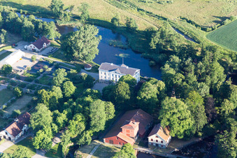 Odensjö dans le département Kronoberg, Suède d'en haut