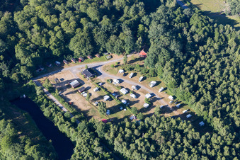 Enregistrement par drone de Torne dans le département Kronoberg, Suède