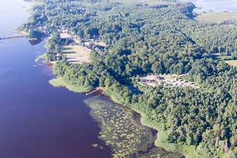 Torne dans le département Kronoberg, Suède d'en haut