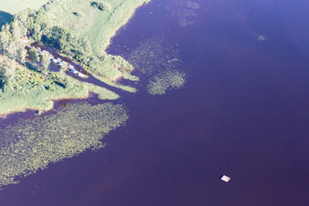 Enregistrement par drone de Torne dans le département Kronoberg, Suède