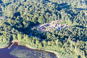 Torne dans le département Kronoberg, Suède d'en haut