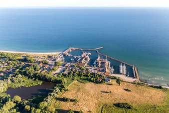 Borre dans le département Sjaelland, Danemark hors des airs