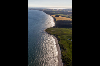Borre dans le département Sjaelland, Danemark vue du ciel