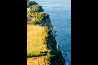 Photographie aérienne de Borre dans le département Sjaelland, Danemark