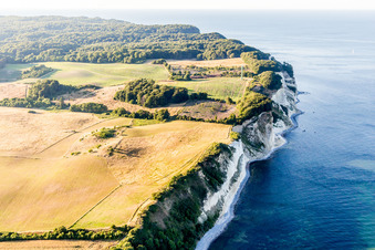 Borre dans le département Sjaelland, Danemark vue d'en haut