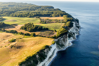 Borre dans le département Sjaelland, Danemark depuis l'avion