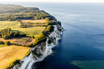 Borre dans le département Sjaelland, Danemark vue du ciel