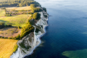 Image drone de Borre dans le département Sjaelland, Danemark