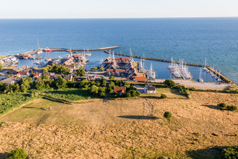 Image drone de Borre dans le département Sjaelland, Danemark