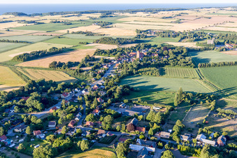 Borre dans le département Sjaelland, Danemark d'en haut