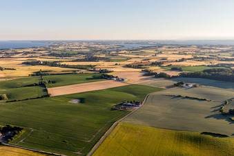 Borre dans le département Sjaelland, Danemark hors des airs