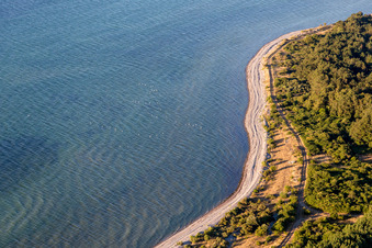 Photographie aérienne de Stege dans le département Sjaelland, Danemark