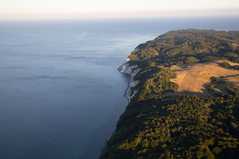 Vue oblique de Borre dans le département Sjaelland, Danemark