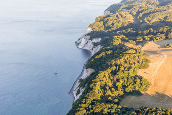 Borre dans le département Sjaelland, Danemark depuis l'avion