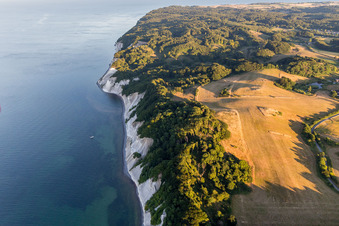 Image drone de Borre dans le département Sjaelland, Danemark