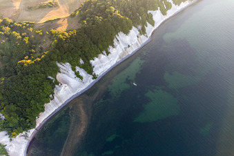Photographie aérienne de Borre dans le département Sjaelland, Danemark