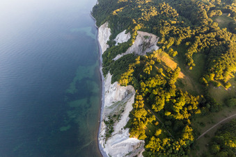 Vue oblique de Borre dans le département Sjaelland, Danemark