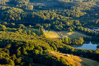 Borre dans le département Sjaelland, Danemark hors des airs