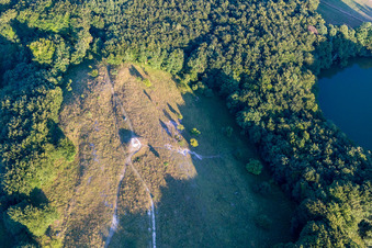 Borre dans le département Sjaelland, Danemark vue du ciel