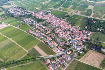 Vue oblique de Quartier Wollmesheim in Landau in der Pfalz dans le département Rhénanie-Palatinat, Allemagne