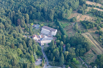 Vue aérienne de Gleisweiler à Frankweiler dans le département Rhénanie-Palatinat, Allemagne