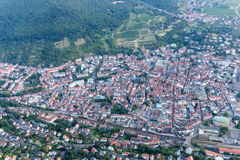 Neustadt an der Weinstraße dans le département Rhénanie-Palatinat, Allemagne vue du ciel