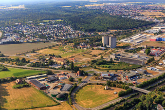 Ermitage Waghäusel à Waghäusel dans le département Bade-Wurtemberg, Allemagne d'un drone